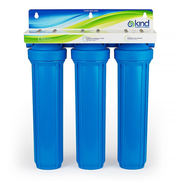 Kind Water Systems, Whole House Filter and Salt-Free Water Softener Combo
